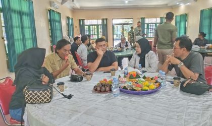 Perkuat Stabilitas Keamanan, Korem 102/Pjg Gelar Silaturahmi Bersama Insan Pers di Sampit