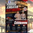 Perbaikan Jembatan Katingan Sistem Buka-Tutup Mulai 20 Agustus 2026, Kasatlantas Sampaikan Ini!