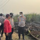 Kapolda Kalteng Gelar Peninjauan Karhutla di Tumbang Nusa, Tim Gabungan Kuasai Api