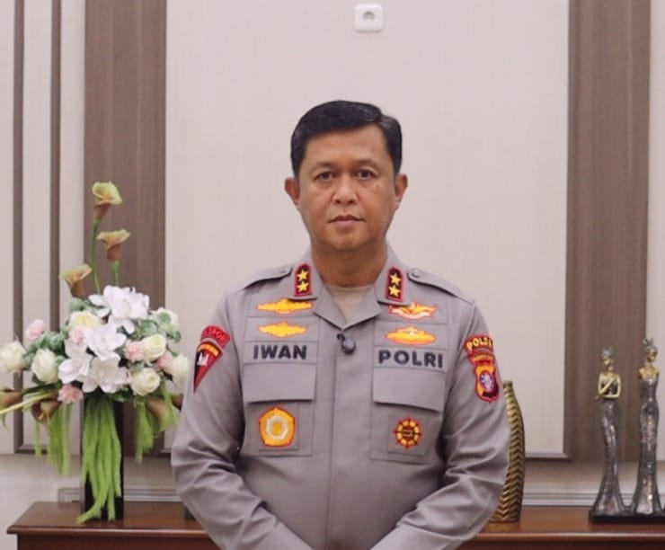 Kapolda Kalimantan Tengah menyampaikan imbaua ini disampaikan kepada masyarakat agar lebih menjaga kesehatan dari asap yang meluas akibat karhutla.