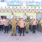Kapolresta dan Dandim 1007 Kompak Gelar Apel Sinergitas TNI-Polri di Banjarmasin