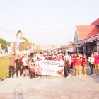 Langkah Bersama Semarakkan Kemerdekaan, Lapas Sampit Gelar Fun Walk HUT ke-81 RI