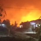 Lahan Dekat Permukiman Warga WMP 22 Sampit Terbakar, Api Berkobar 3 Jam