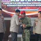 Kapolda Kalteng Audiensi Bersama Kopassus, Perkuat Sinergi TNI-Polri