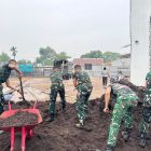 Sinergi TNI dan Rakyat! Yonif TP 923/MTY Gotong Royong di Ponpes Al-Haromain Sampit
