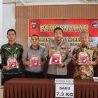 7,2 Kilogram Sabu dan 69 Butir Pil Inex Diberantas Polres Lamandau, Diduga 6 Pelaku Ditangkap