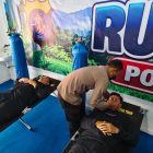 Polri Hadir! Polda Kalteng Siapkan Rumah Oksigen Gratis untuk Masyarakat Terdampak Kabut Asap