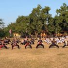 IKSPI Kera Sakti Tumbang Sangai Uji Kenaikan Tingkat Sabuk Biru dan Merah