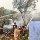 Rumah Kosong Terbakar di Galaxi III Palangka Raya, Pemilik Belum Diketahui
